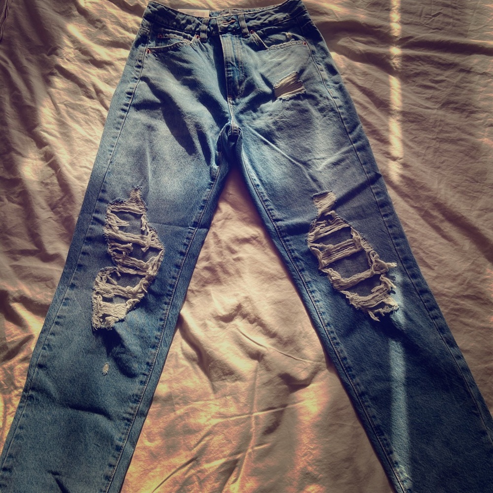 GARAGE size 0 Mom jeans with tags